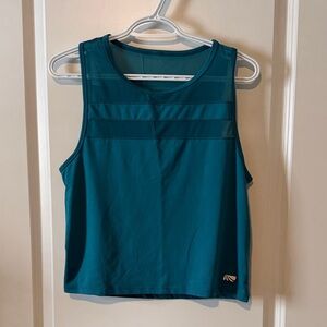 Teal Sleeveless Women's Top